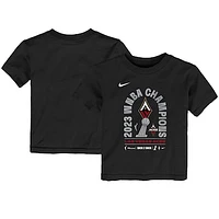 Toddler Nike Black Las Vegas Aces 2023 WNBA Finals Champions Locker Room Authentic T-Shirt