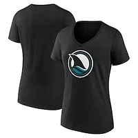 Women's Fanatics Black San Jose Sharks Alternate Graphic T-Shirt