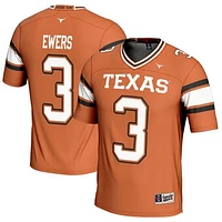 Men's GameDay Greats Quinn Ewers Texas Orange Longhorns NIL Player Football Jersey