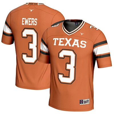 Men's GameDay Greats Quinn Ewers Texas Orange Longhorns NIL Player Football Jersey