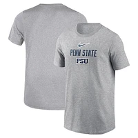 Youth Nike  Gray Penn State Nittany Lions Legend Slogan Performance T-Shirt