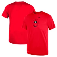 Toddler Nike Red Georgia Bulldogs Legend Football Performance T-Shirt