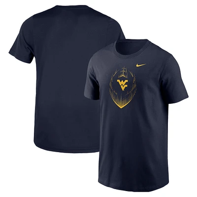 Youth Nike Navy West Virginia Mountaineers Legend Football Performance T-Shirt