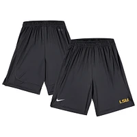 Youth Nike  Anthracite LSU Tigers Fly Performance Shorts