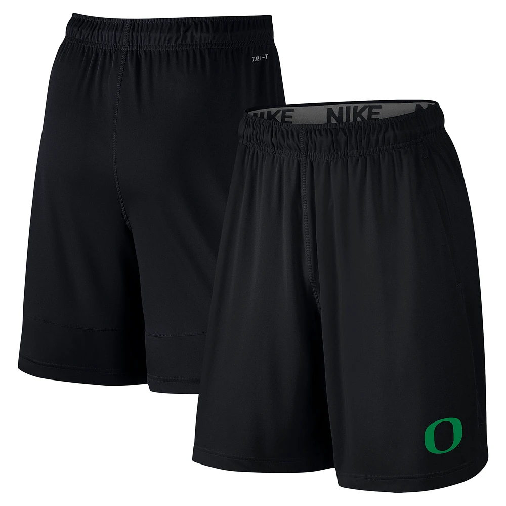 Youth Nike  Black Oregon Ducks Fly Performance Shorts