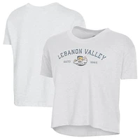 Women's Alternative Apparel Lebanon Valley College Retro Jersey Headliner Cropped T-Shirt