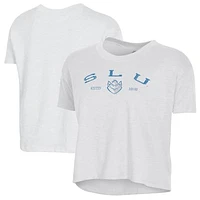 Women's Alternative Apparel  White Saint Louis Billikens Retro Jersey Headliner Cropped T-Shirt