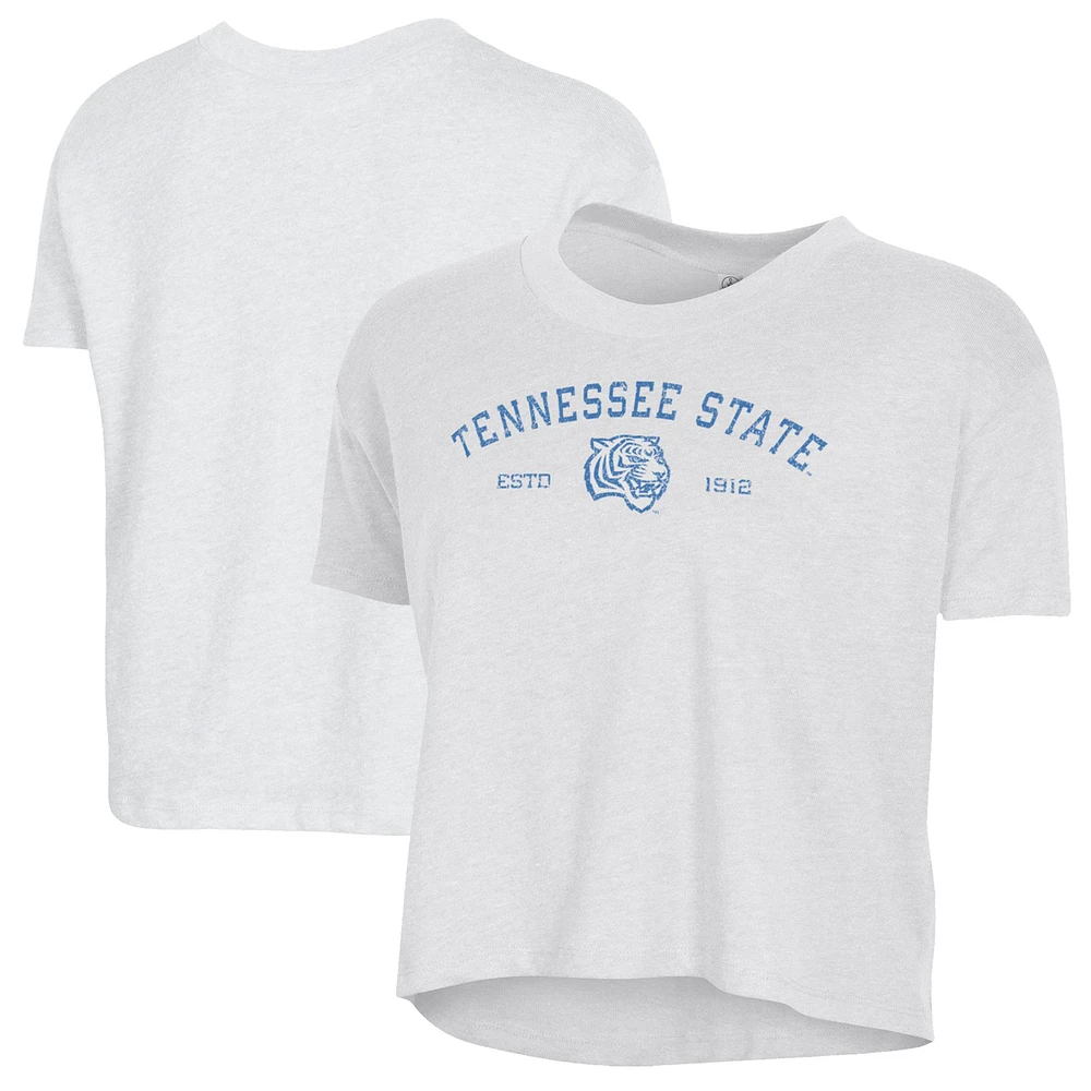 Women's Alternative Apparel Tennessee State Tigers Retro Jersey Headliner Cropped T-Shirt