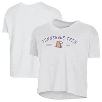 Women's Alternative Apparel  White Tennessee Tech Golden Eagles Retro Jersey Headliner Cropped T-Shirt