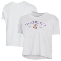 Women's Alternative Apparel  White Tennessee Tech Golden Eagles Retro Jersey Headliner Cropped T-Shirt