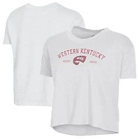 Women's Alternative Apparel  White Western Kentucky Hilltoppers Retro Jersey Headliner Cropped T-Shirt