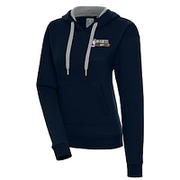 Women's Antigua  Navy 2024 NBA All-Star Game Victory Pullover Hoodie