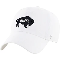 Men's '47 White Colorado Buffaloes Clean Up Adjustable Hat