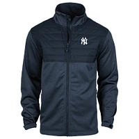 Men's Dunbrooke Heather Navy New York Yankees Explorer Full-Zip Jacket