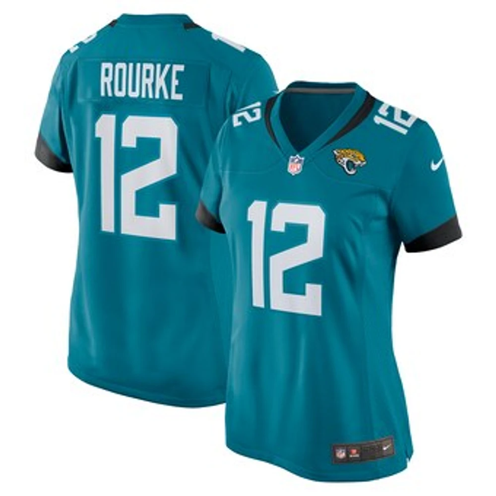 Women's Nike Nathan Rourke  Teal Jacksonville Jaguars Team Game Jersey