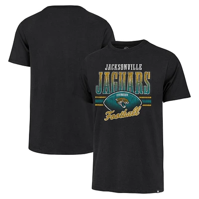 Men's '47 Black Jacksonville Jaguars Last Call Franklin T-Shirt