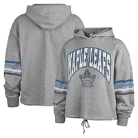 Women's '47 Gray Toronto Maple Leafs Bennett Pullover Hoodie