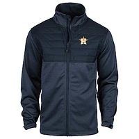 Men's Dunbrooke  Heather Navy Houston Astros Explorer Full-Zip Jacket