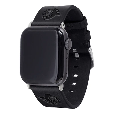 Ottawa Senators Leather Apple Watch Band