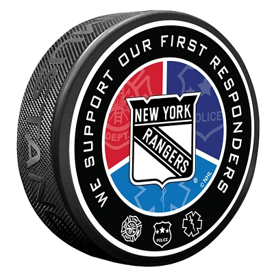 New York Rangers First Responders Puck