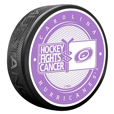 Carolina Hurricanes Hockey Fights Cancer Puck