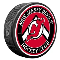 New Jersey Devils Chevron Banner Puck