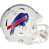 Dalton Kincaid Buffalo Bills Autographed Riddell Speed Replica Helmet