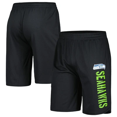 Men's MSX by Michael Strahan Black Seattle Seahawks Training Shorts