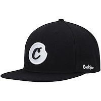 Men's Cookies Clothing  Black C-Bite Snapback Hat