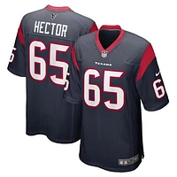 Men's Nike Bruce Hector  Navy Houston Texans  Game Jersey