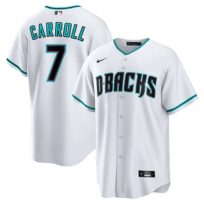 Youth Nike Corbin Carroll White Arizona Diamondbacks Home Replica Player Jersey