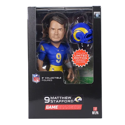 Matthew Stafford Los Angeles Rams Series 3 GameChanger 6" Vinyl Figurine - Look for Rare Solid Color Variants