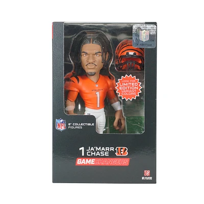 Ja'Marr Chase Cincinnati Bengals Series 1 GameChanger 6" Vinyl Figurine - Look for Rare Solid Color Variants