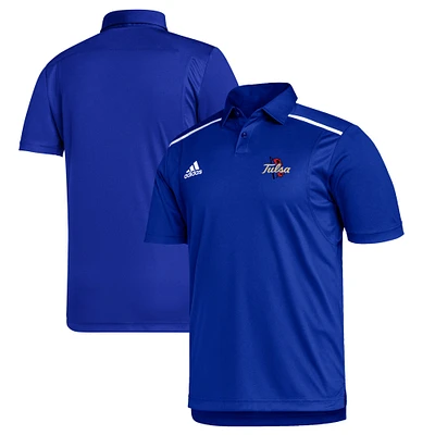 Men's adidas Royal Tulsa Golden Hurricane Team Issue Polo