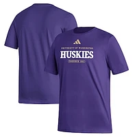 Men's adidas  Purple Washington Huskies Fresh T-Shirt