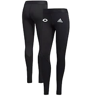 Women's adidas  Black UChicago Maroons Alphaskin Leggings