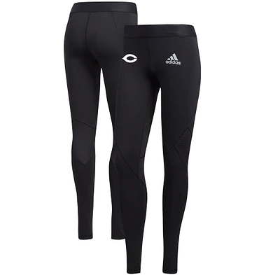Women's adidas  Black UChicago Maroons Alphaskin Leggings