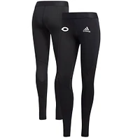 Women's adidas  Black UChicago Maroons Alphaskin Leggings