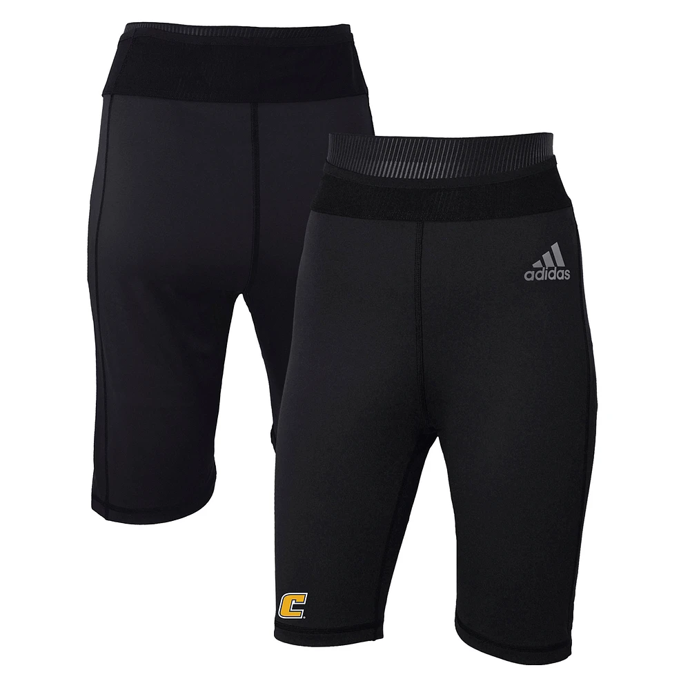 Women's adidas  Black Tennessee Chattanooga Mocs Biker Shorts