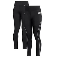 Women's adidas  Black Texas A&M Aggies Stadium Training 7/8 Leggings