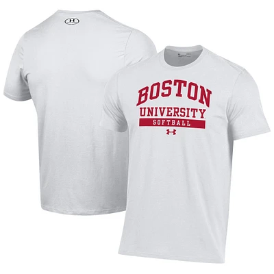 Men's Under Armour Boston University Softball Performance T-Shirt