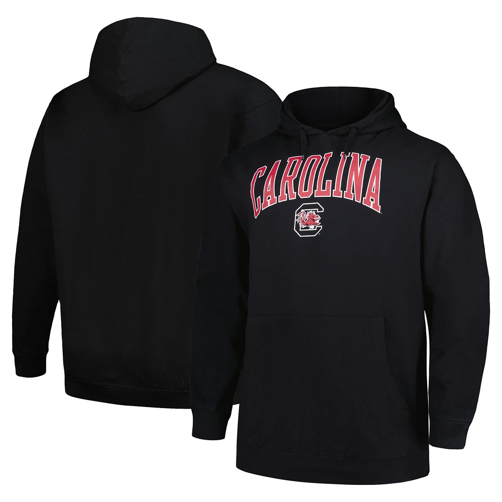 Men's Champion  Black South Carolina Gamecocks Arch Over Logo Pullover Hoodie