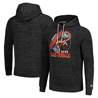 Unisex Homage Charcoal Las Vegas Aces 2023 WNBA Finals Champions Trophy Tri-Blend Pullover Hoodie