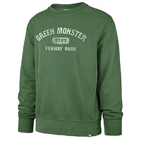 Men's '47 Green Boston Red Sox Green Monster Hudson Pullover Sweatshirt