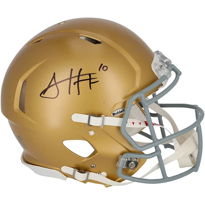 Sam Hartman Notre Dame Fighting Irish Autographed Riddell Speed Authentic Helmet