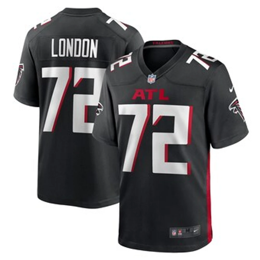 Men's Nike LaCale London  Black Atlanta Falcons Game Jersey