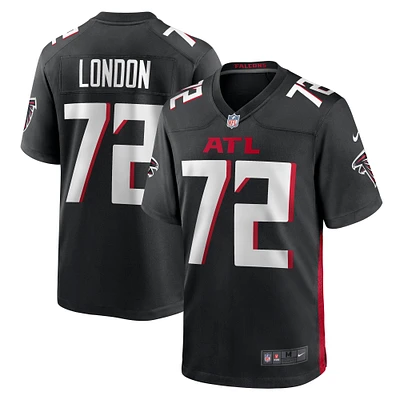 Men's Nike LaCale London  Black Atlanta Falcons Game Jersey