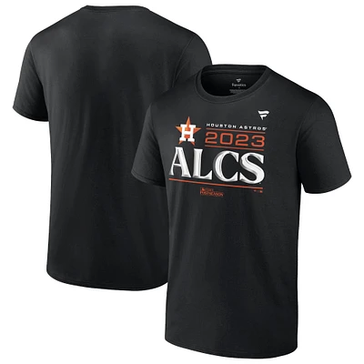 Youth Fanatics  Black Houston Astros 2023 Division Series Winner Locker Room T-Shirt