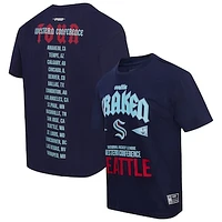 Men's Pro Standard Deep Sea Blue Seattle Kraken City Tour T-Shirt