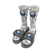 Youth ISlide Gray Buffalo Sabres Camo Sock & Slide Bundle